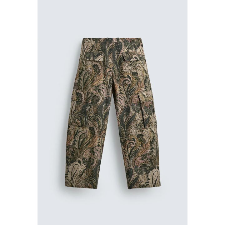 Брюки limited edition paisley barrel fit cargo