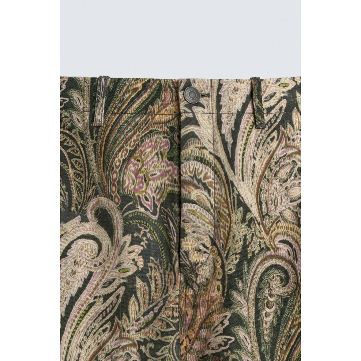 Брюки limited edition paisley barrel fit cargo