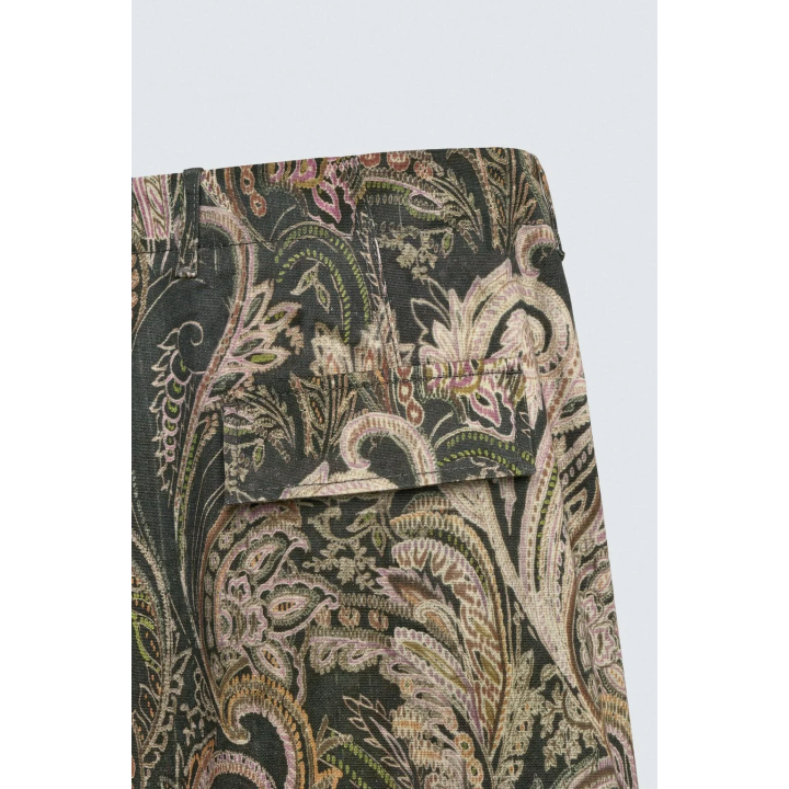 Брюки limited edition paisley barrel fit cargo