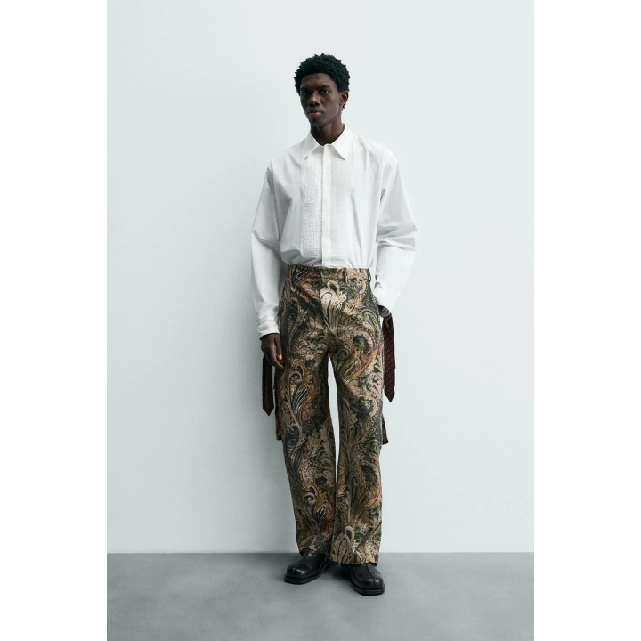 Рубашка limited edition с деталями бантом на груди