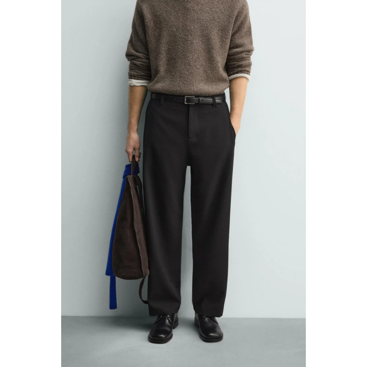 БРЮКИ RELAXED FIT СО СКЛАДКАМИ