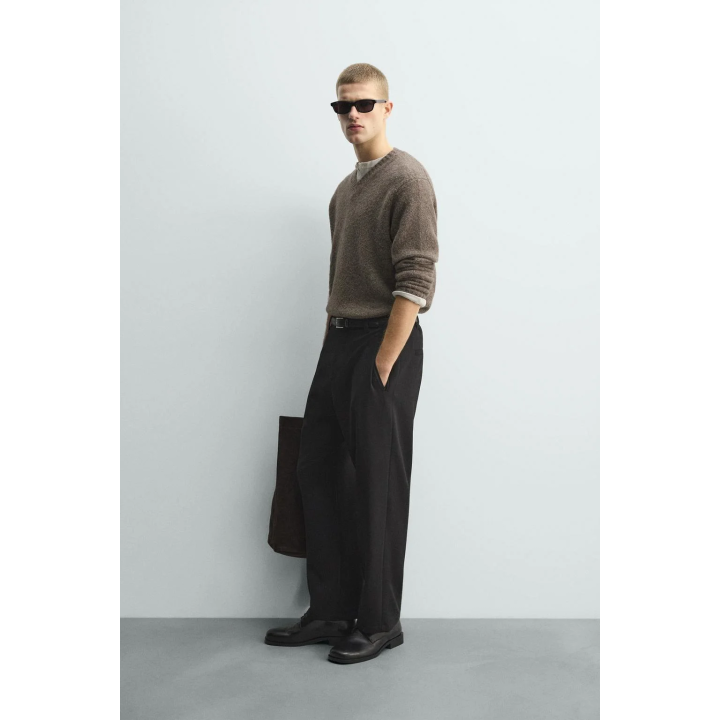 БРЮКИ RELAXED FIT СО СКЛАДКАМИ