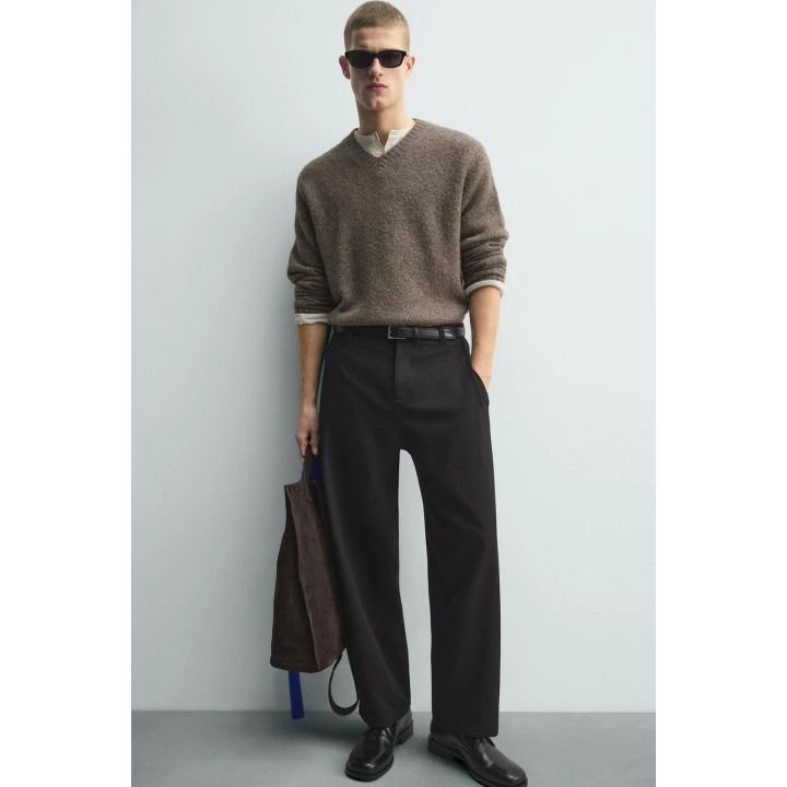 БРЮКИ RELAXED FIT СО СКЛАДКАМИ