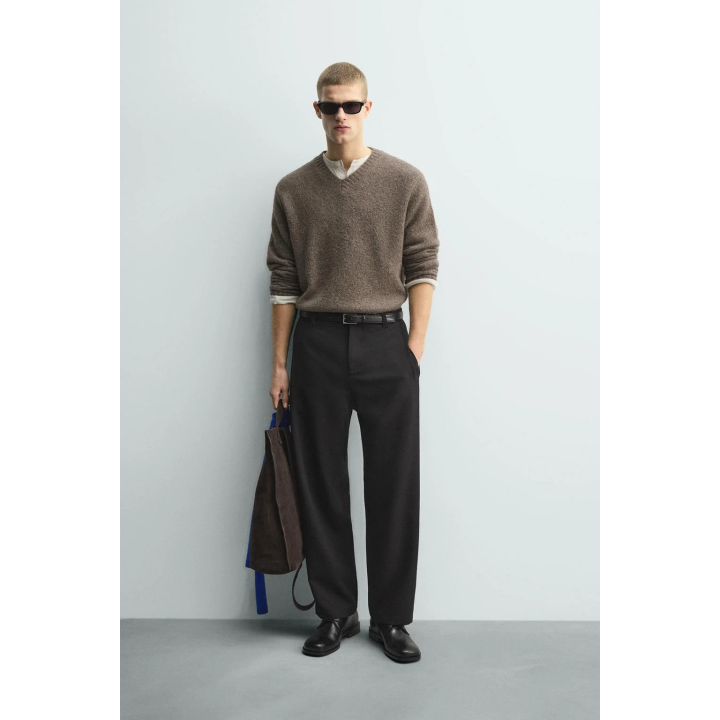 БРЮКИ RELAXED FIT СО СКЛАДКАМИ