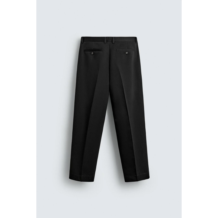 БРЮКИ RELAXED FIT СО СКЛАДКАМИ AARON LEVINE X ZARA