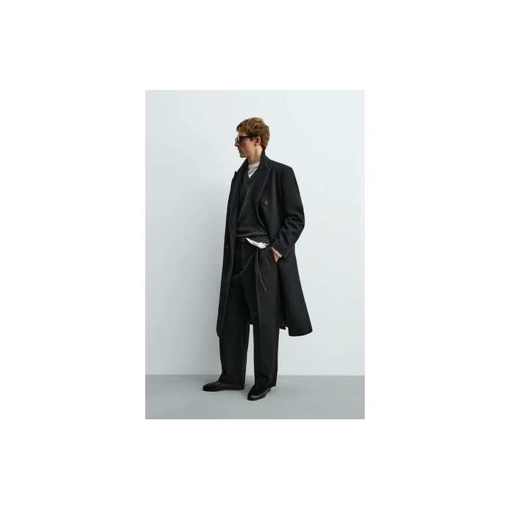 БРЮКИ RELAXED FIT СО СКЛАДКАМИ AARON LEVINE X ZARA