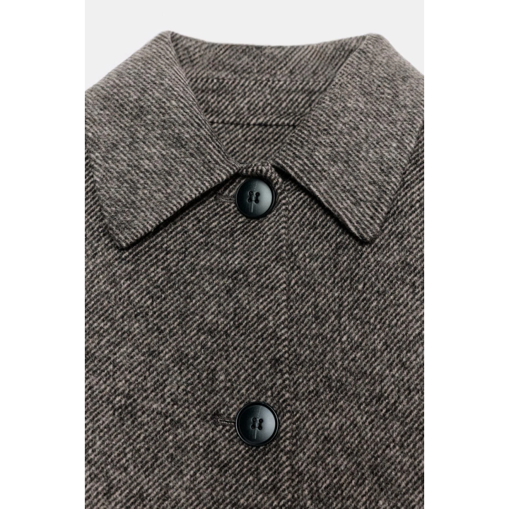 КОРОТКОЕ ПАЛЬТО В ЕЛОЧКУ