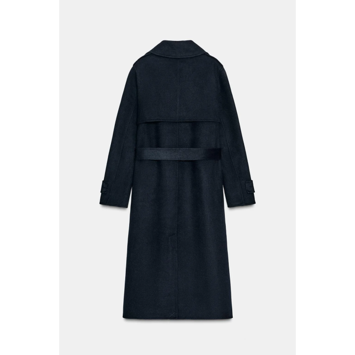 ПАЛЬТО ИЗ ШЕРСТИ С ПОЯСОМ