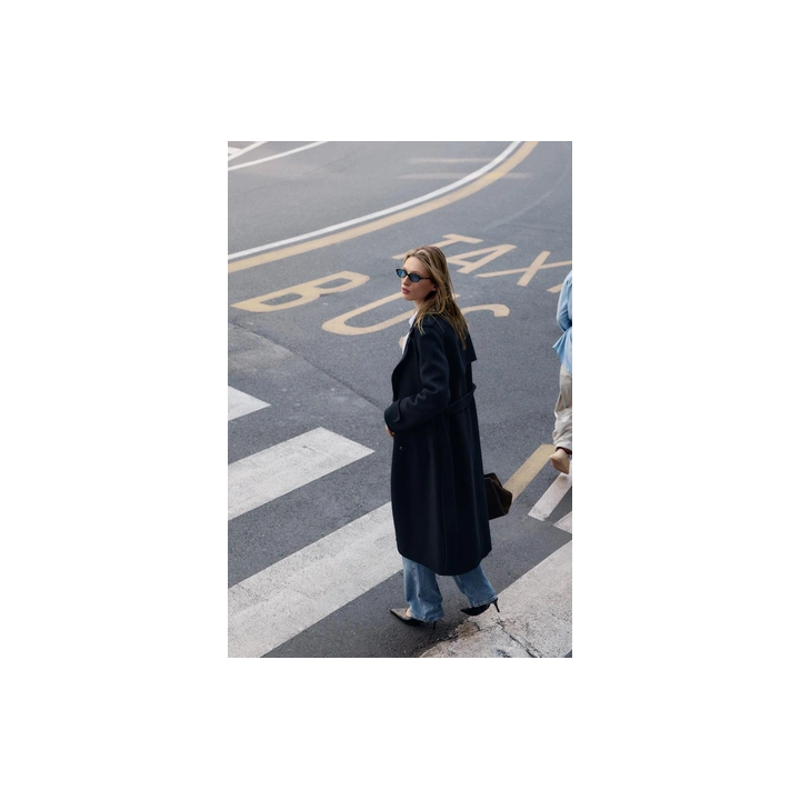 ПАЛЬТО ИЗ ШЕРСТИ С ПОЯСОМ