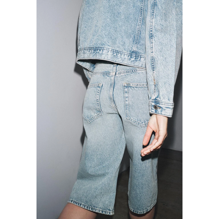 Джинсовые бермуды коллекции zw