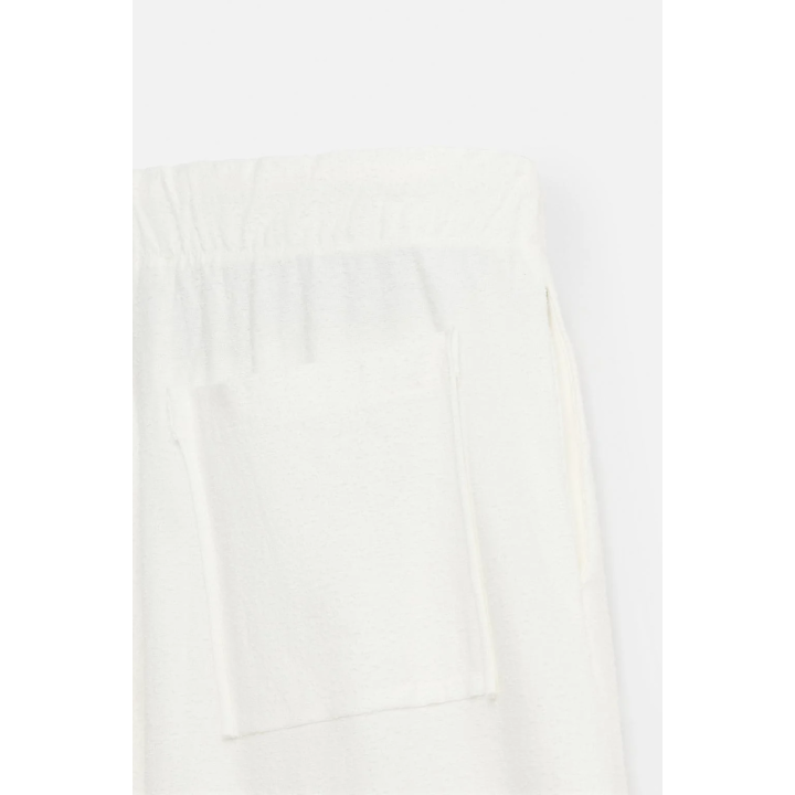 БРЮКИ СВОБОДНОГО КРОЯ С ТЕКСТУРОЙ