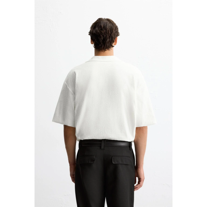 РУБАШКА RELAXED FIT С ТЕКСТУРОЙ