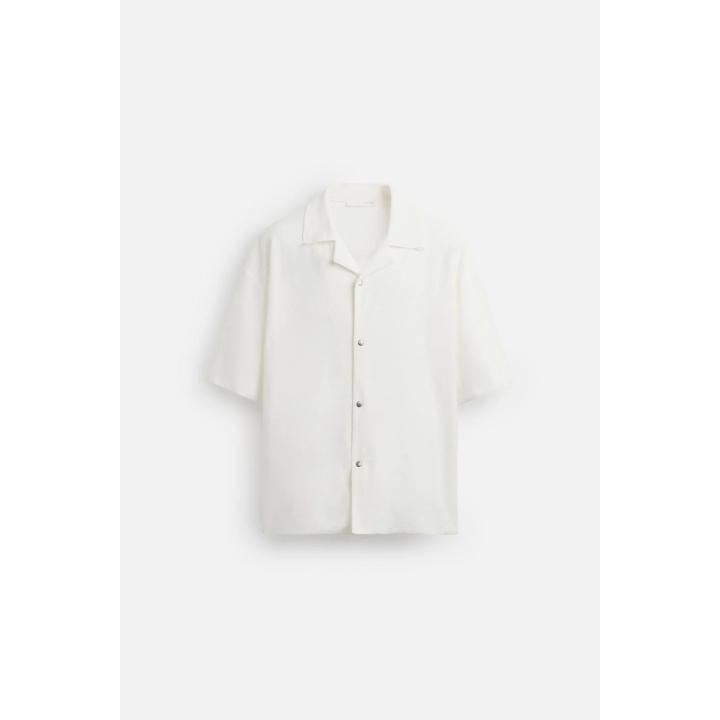 РУБАШКА RELAXED FIT С ТЕКСТУРОЙ