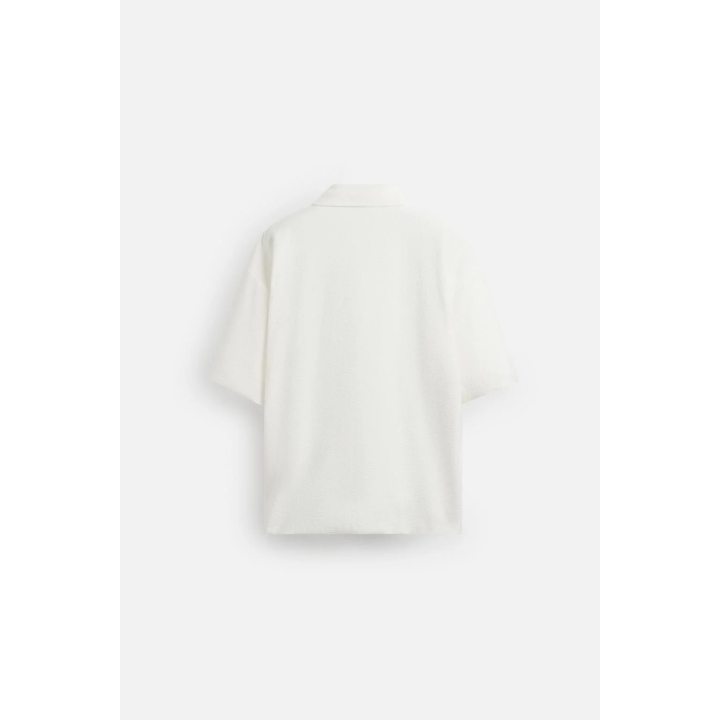 РУБАШКА RELAXED FIT С ТЕКСТУРОЙ