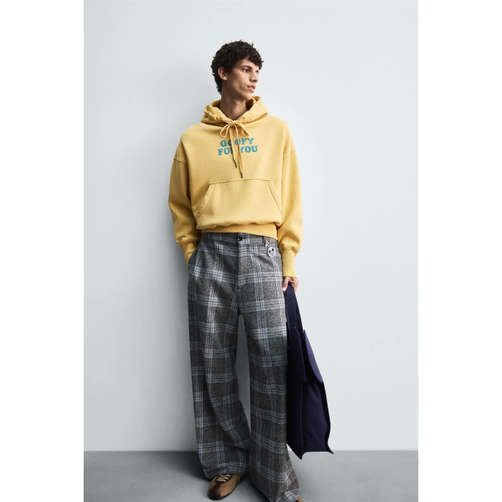 ХУДИ С ТЕКСТОМ И КАПЮШОНОМ HARRY LAMBERT FOR ZARA X DISNEY