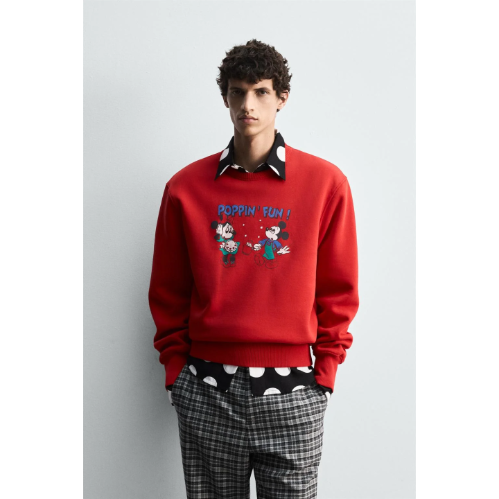 ТОЛСТОВКА MINNIE + MICKEY HARRY LAMBERT FOR ZARA X DISNEY