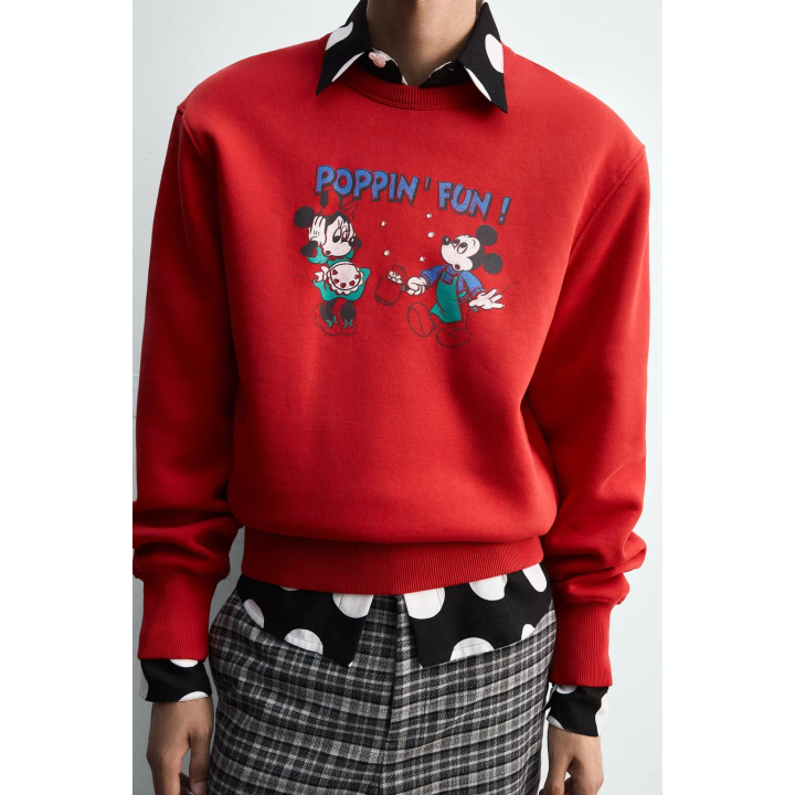 ТОЛСТОВКА MINNIE + MICKEY HARRY LAMBERT FOR ZARA X DISNEY