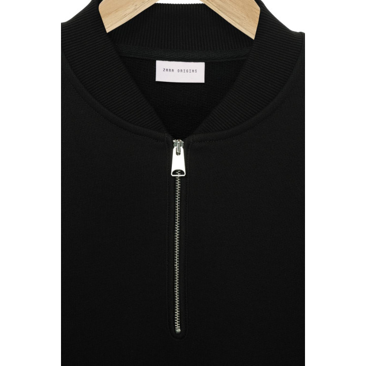 ТОЛСТОВКА С ВОРОТНИКОМ НА МОЛНИИ