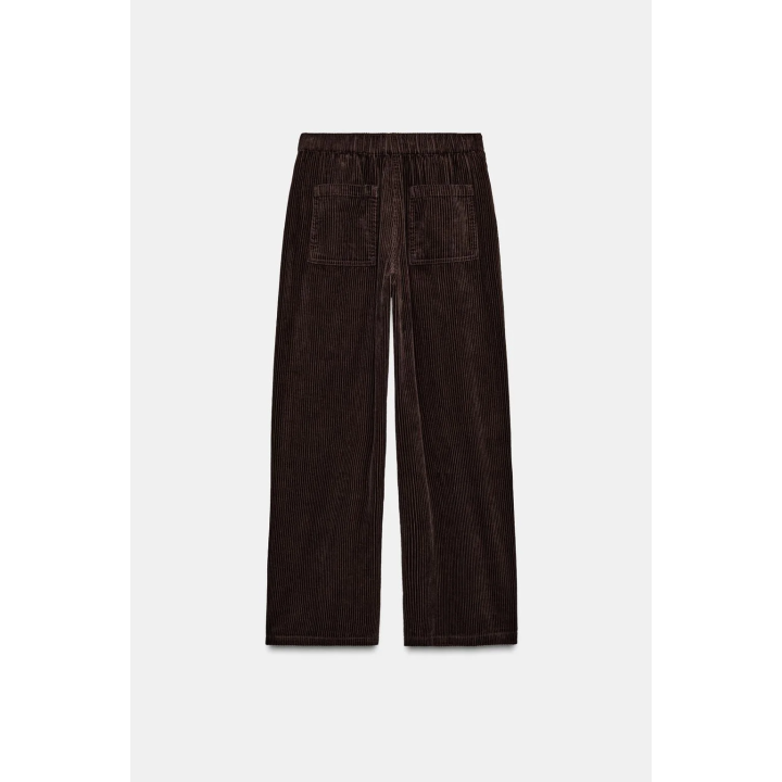 ВЕЛЬВЕТОВЫЕ БРЮКИ WIDE-LEG — ZW COLLECTION