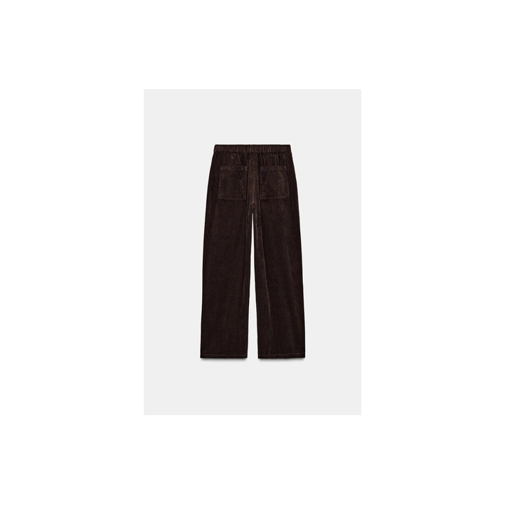 ВЕЛЬВЕТОВЫЕ БРЮКИ WIDE-LEG — ZW COLLECTION