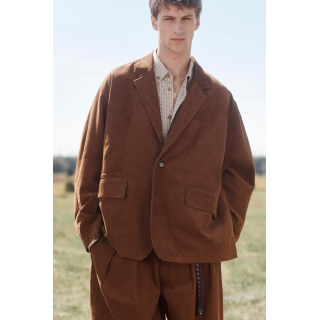 Пиджак приталенного кроя из хлопкового вельвета из лимитированной коллекции