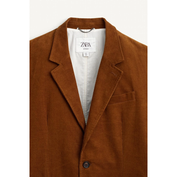 Пиджак приталенного кроя из хлопкового вельвета из лимитированной коллекции