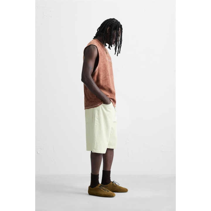 ТРИКОТАЖНАЯ МАЙКА С ЭФФЕКТОМ ПОТЕРТОСТИ