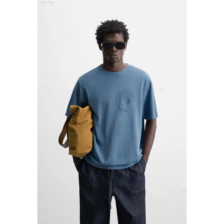 ФУТБОЛКА-ПИКЕ С ВЫШИВКОЙ