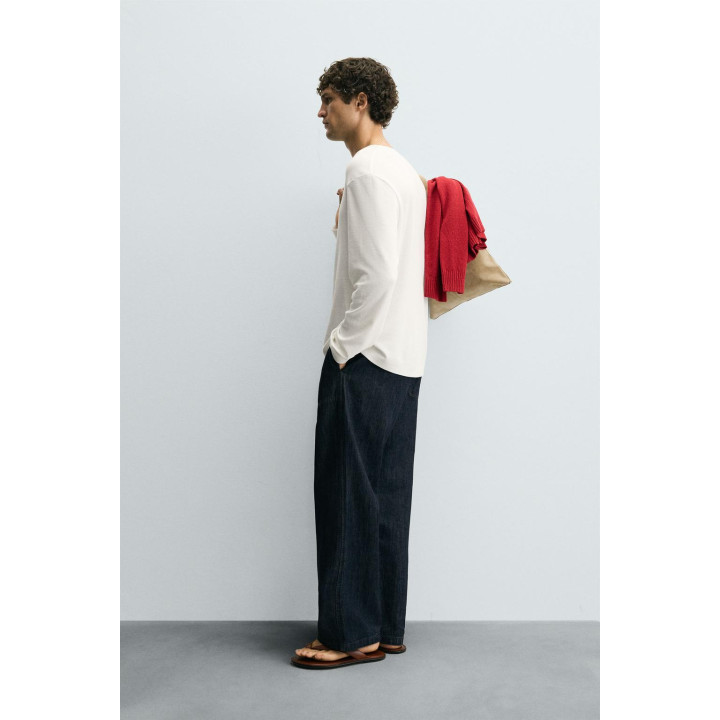 ФУТБОЛКА В КЛЕТКУ С ВОРОТНИКОМ НА ПУГОВИЦАХ