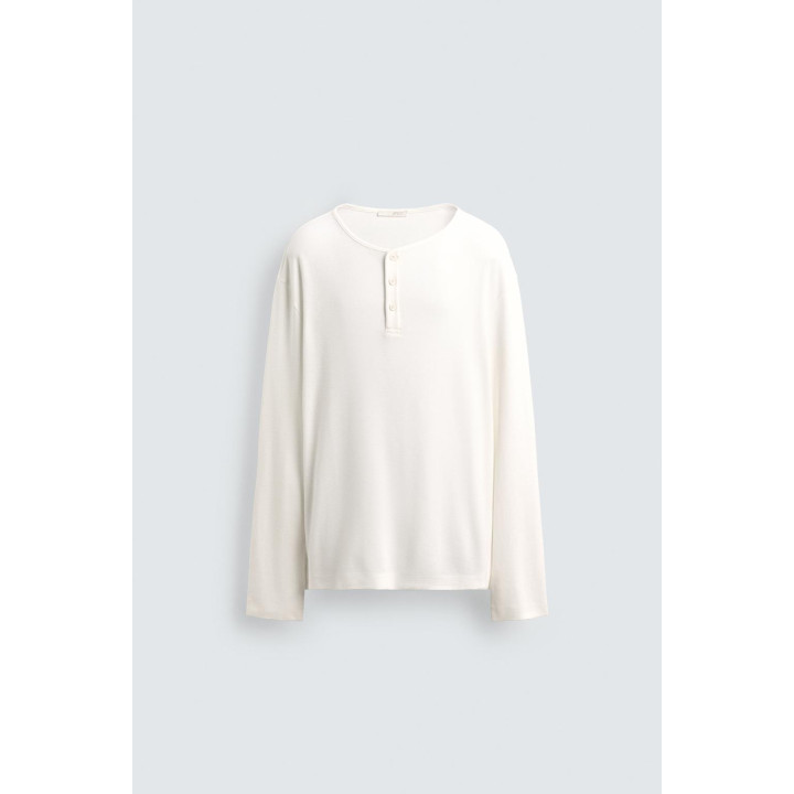 ФУТБОЛКА В КЛЕТКУ С ВОРОТНИКОМ НА ПУГОВИЦАХ