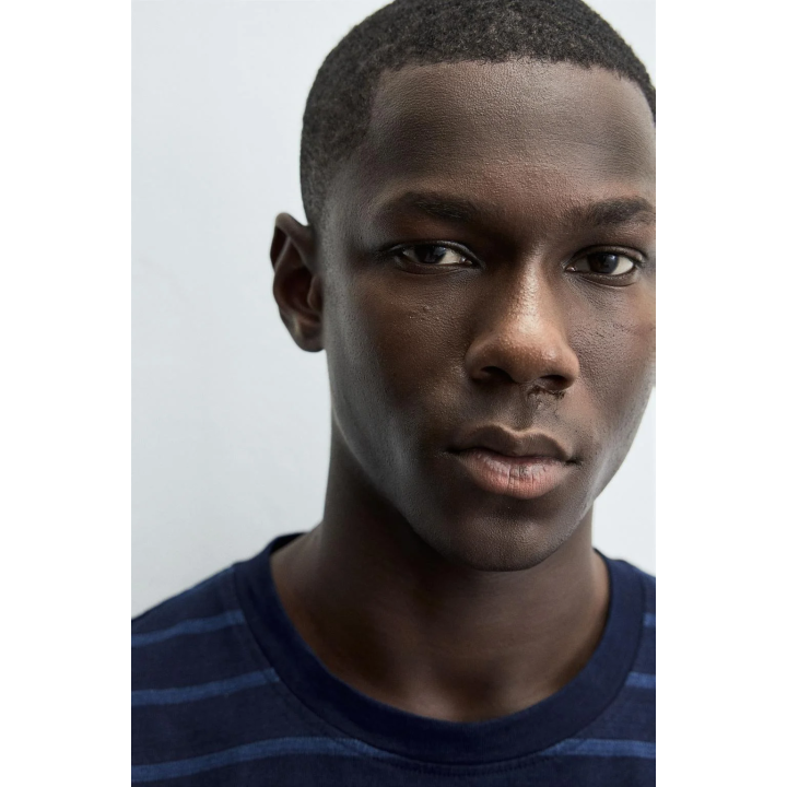 ЖАККАРДОВАЯ ФУТБОЛКА В ПОЛОСКУ