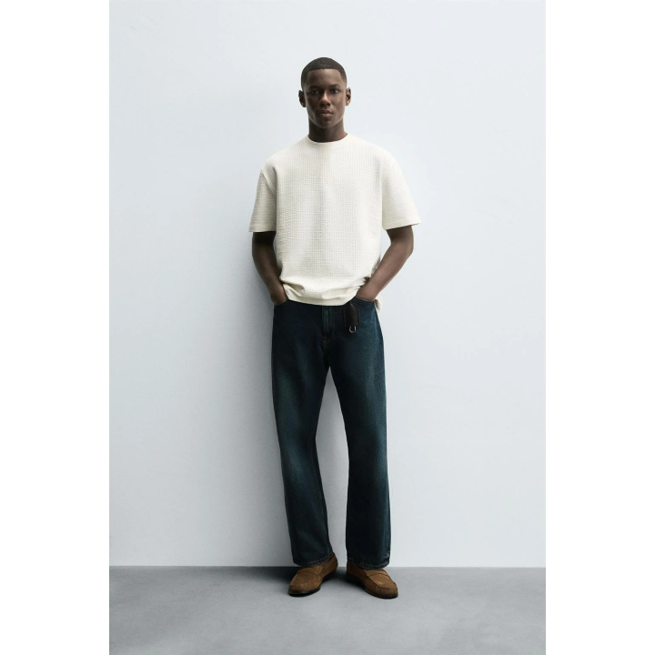 УДОБНАЯ ФУТБОЛКА ИЗ ЖАТОЙ ТКАНИ