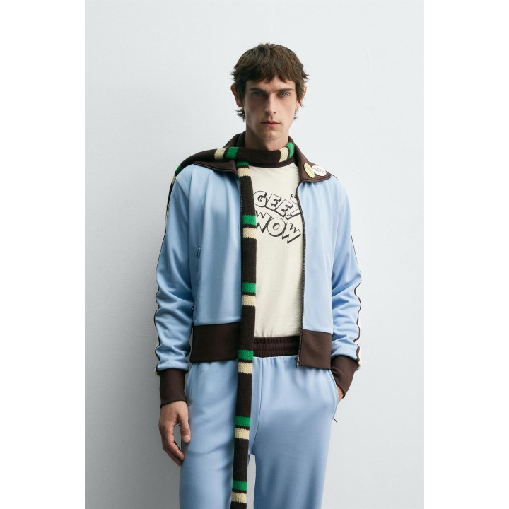 КУРТКА-ДЖОГГЕР КОНТРАСТНАЯ HARRY LAMBERT FOR ZARA X DISNEY