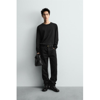 МЕРСЕРИЗОВАННАЯ ФУТБОЛКА С ДЛИННЫМИ РУКАВАМИ — LIMITED EDITION