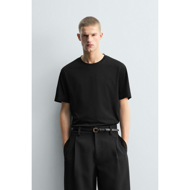 ФУТБОЛКА ИЗ МЕРСЕРИЗОВАННОГО ХЛОПКА С КОРОТКИМИ РУКАВАМИ - LIMITED EDITION