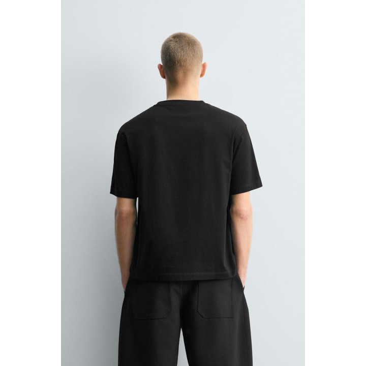 ФУТБОЛКА ИЗ МЕРСЕРИЗОВАННОГО ХЛОПКА С КОРОТКИМИ РУКАВАМИ - LIMITED EDITION