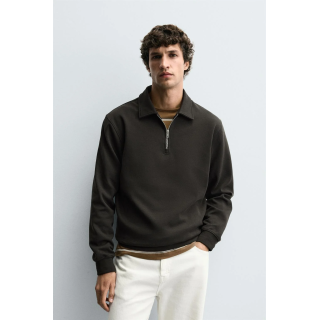 ТОЛСТОВКА-ПОЛО INTERLOCK НА МОЛНИИ