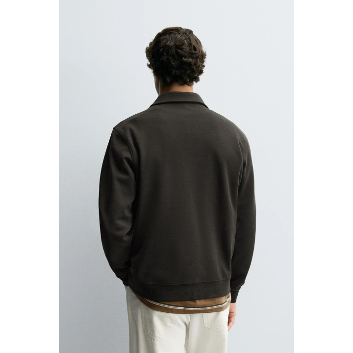 ТОЛСТОВКА-ПОЛО INTERLOCK НА МОЛНИИ