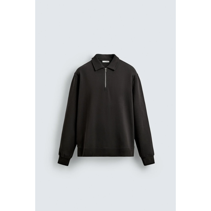 ТОЛСТОВКА-ПОЛО INTERLOCK НА МОЛНИИ