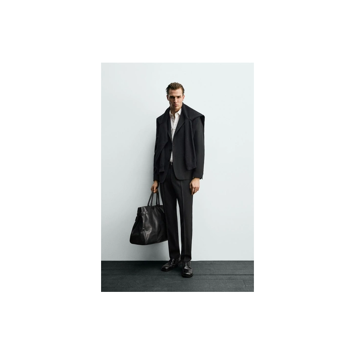 КОСТЮМНЫЙ ПИДЖАК С ШЕРСТЬЮ