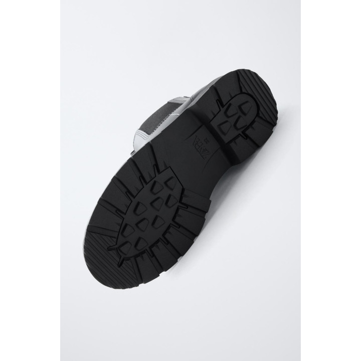 БОТИНКИ НА РИФЛЕНОЙ ПОДОШВЕ