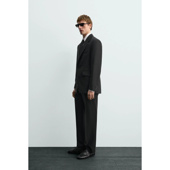 БРЮКИ-СМОКИНГ ИЗ ШЕРСТИ AARON LEVINE X ZARA