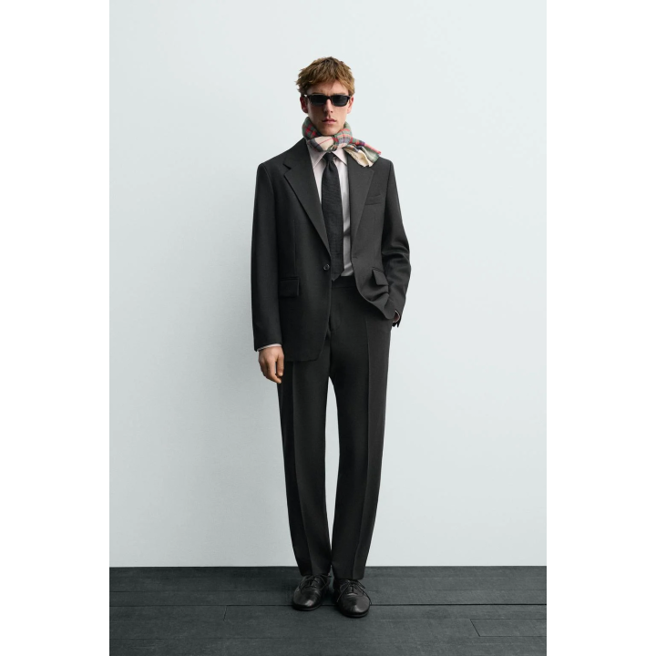 БРЮКИ-СМОКИНГ ИЗ ШЕРСТИ AARON LEVINE X ZARA