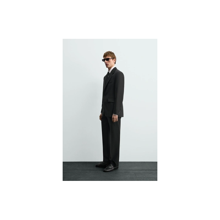 БРЮКИ-СМОКИНГ ИЗ ШЕРСТИ AARON LEVINE X ZARA