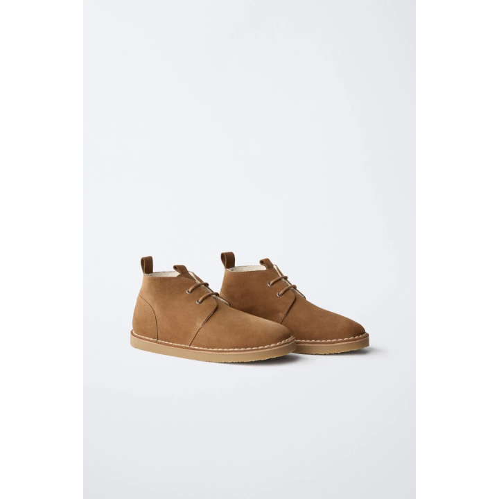 КОЖАНЫЕ БОТИНКИ С ПОДКЛАДКОЙ