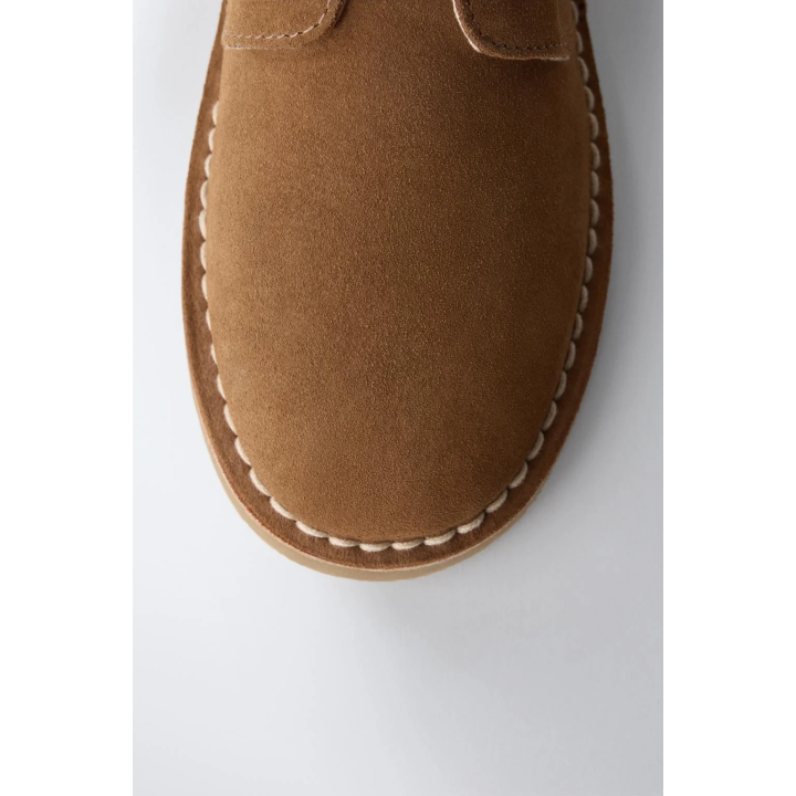 КОЖАНЫЕ БОТИНКИ С ПОДКЛАДКОЙ