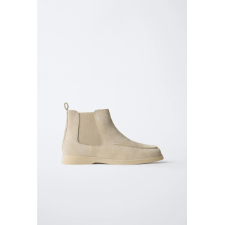 КОЖАНЫЕ БОТИНКИ В МОРСКОМ СТИЛЕ