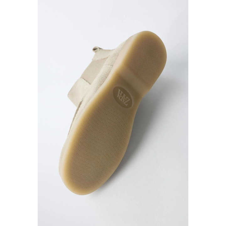 КОЖАНЫЕ БОТИНКИ В МОРСКОМ СТИЛЕ