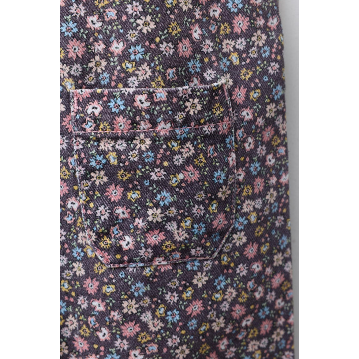 КОМБИНЕЗОН С ЦВЕТОЧНЫМ ПРИНТОМ