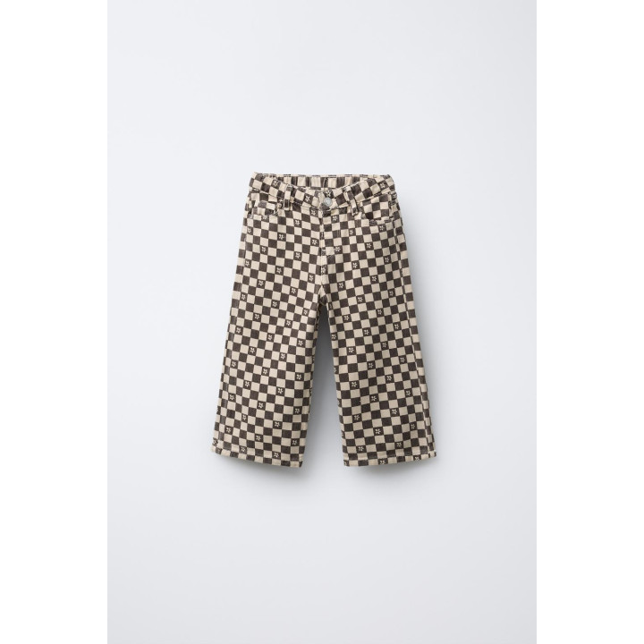 БРЮКИ-КЮЛОТЫ ИЗ ТВИЛА В ШОТЛАНДСКУЮ КЛЕТКУ